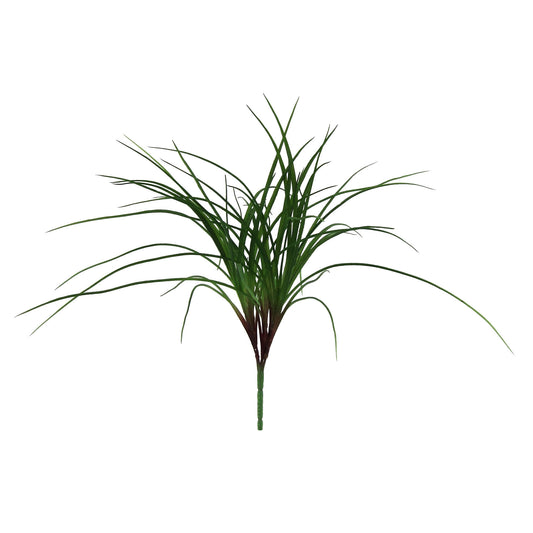Künstlicher Grasbusch mit naturgetreuen grünen Halmen – dekorative Kunstpflanze für Vasen, Gestecke und moderne Raumgestaltung.