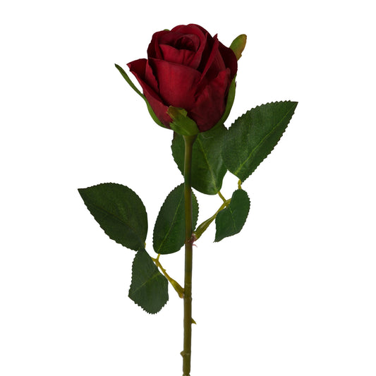 Rose künstlich rot