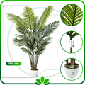 Künstliche Areca-Palme mit lebensechten, satten Grüntönen