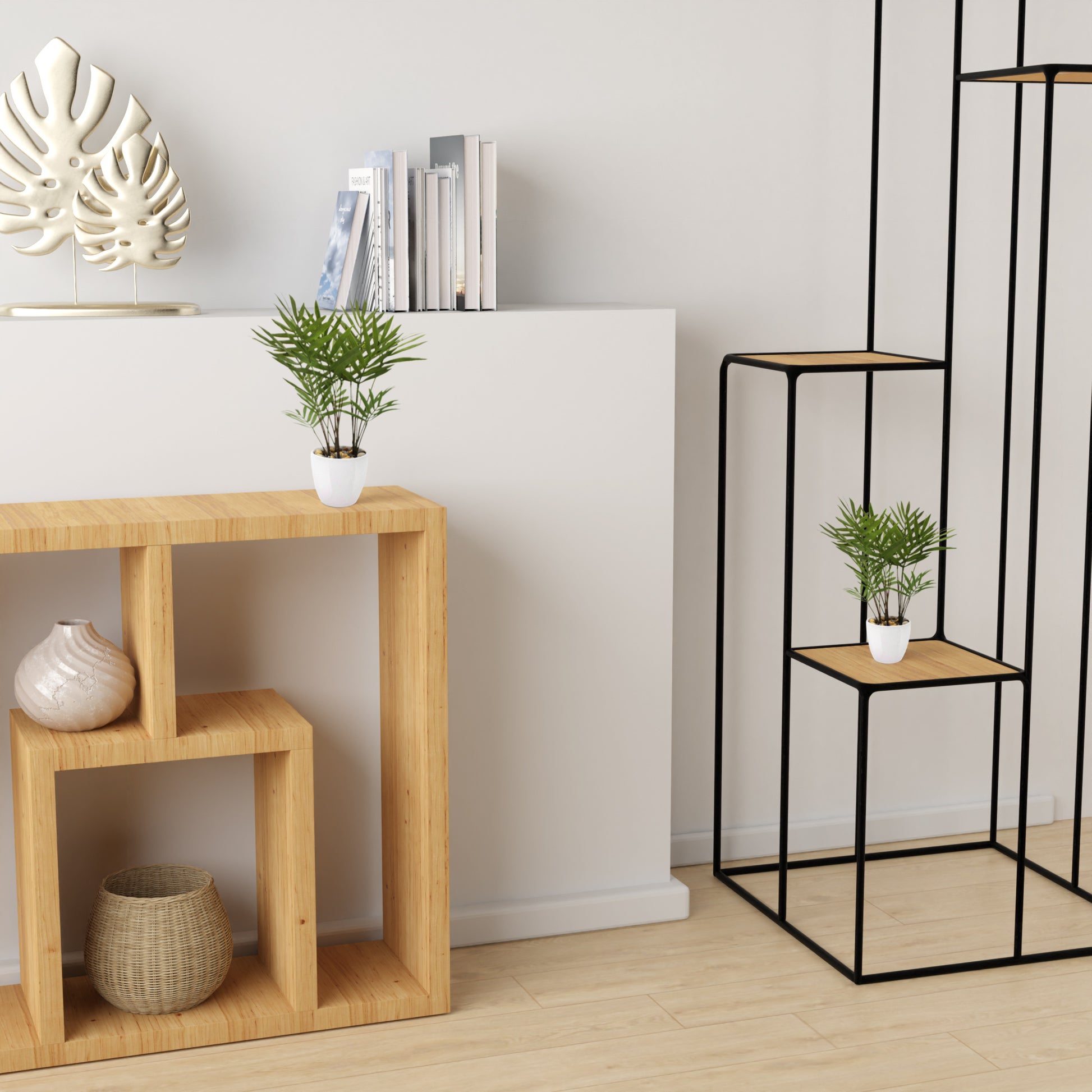 Künstliche Areca Palmen als natürliche Deko im modernen Zuhause