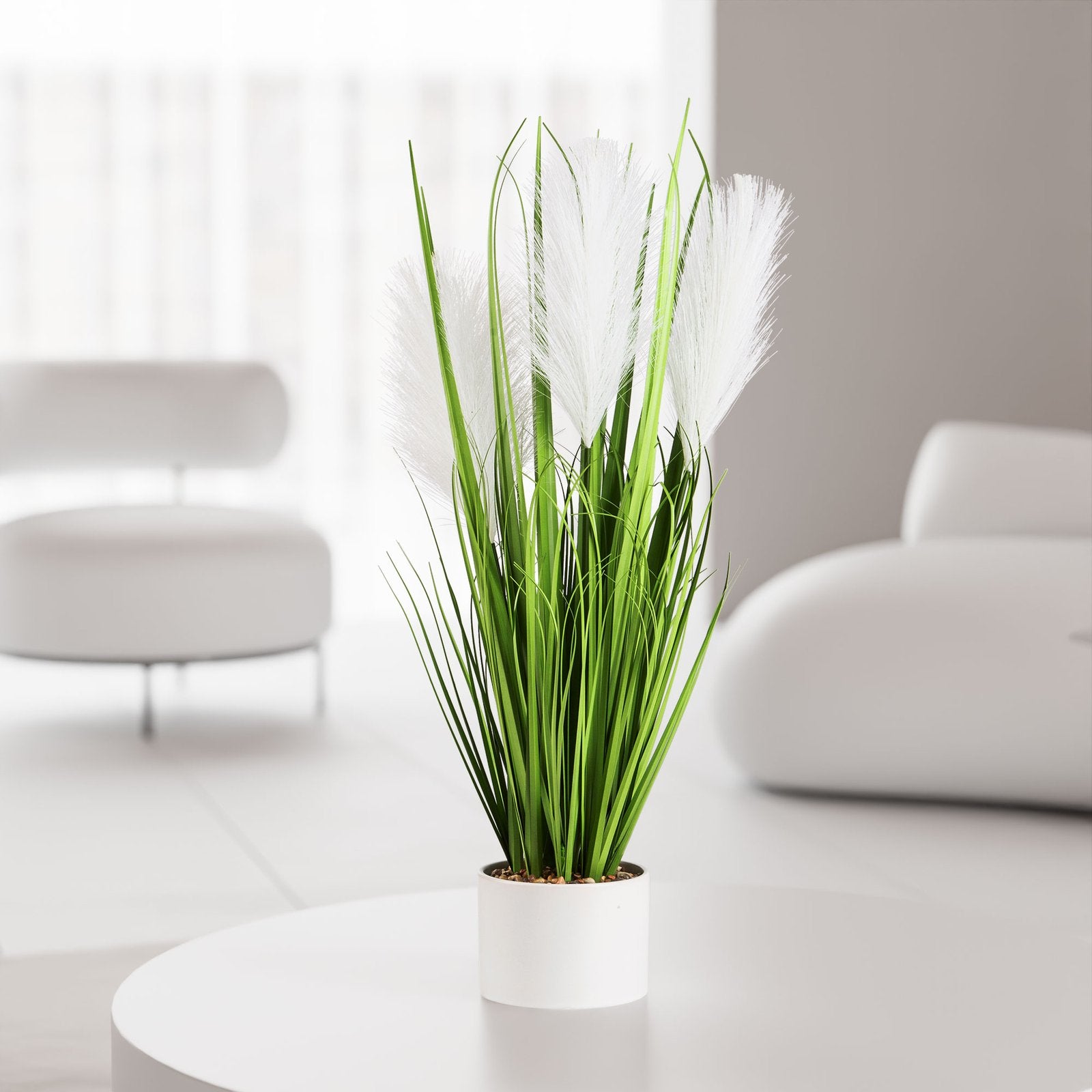 Ziergras Kunstpflanze in modernem Design
